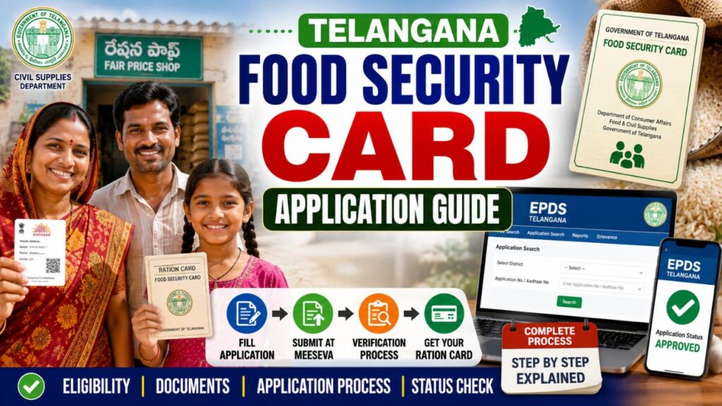 Telangana Food Security Card